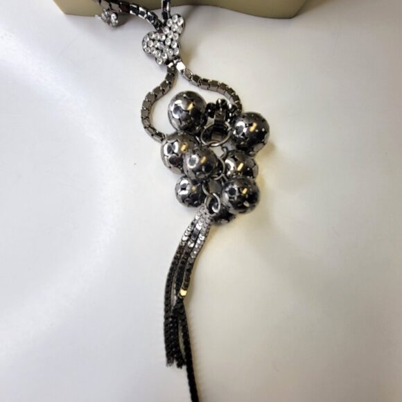 Black Hematite Long Necklace - Picture 11 of 12